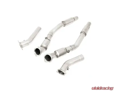 B&B Exhaust Front Pipes with Cats Cadillac CTS V 2009-2014 - FDOM-0313