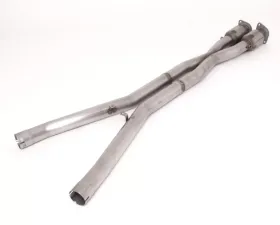 B&B Exhaust X-Pipe with Hi-Flow Cats 2.5-Inch Paddle Shift Trans Chevrolet Corvette C6 2009-2013