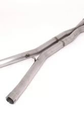 B&B Exhaust X-Pipe with Hi-Flow Cats 2.5-Inch Paddle Shift Trans Chevrolet Corvette C6 2009-2013                                     - FCOR-0536 - Image 2