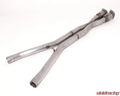 B&B Exhaust X-Pipe with Hi-Flow Cats 2.5-Inch Paddle Shift Trans Chevrolet Corvette C6 2009-2013 - FCOR-0536