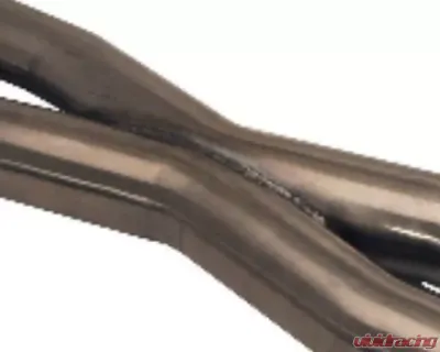 B&B Exhaust X-Pipe with Hi-Flow Cats 2.5-Inch Paddle Shift Trans Chevrolet Corvette C6 2009-2013 - FCOR-0536