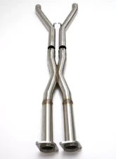 B&B Exhaust X-Pipe 2 1/2-Inch Chevrolet Corvette C6 with Paddle Shift Transmission 2009-2013                                     - FCOR-0537 - Image 2