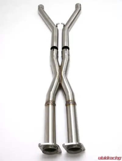 B&B Exhaust X-Pipe 2 1/2-Inch Chevrolet Corvette C6 with Paddle Shift Transmission 2009-2013 - FCOR-0537