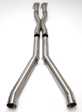 B&B Exhaust X-Pipe 2 1/2-Inch Chevrolet Corvette C6 with Paddle Shift Transmission 2009-2013                                     - FCOR-0537 - Image 3