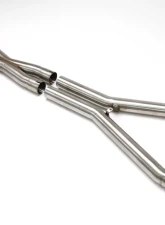 B&B Exhaust X-Pipe 2 1/2-Inch Chevrolet Corvette C6 with Paddle Shift Transmission 2009-2013                                     - FCOR-0537 - Image 4