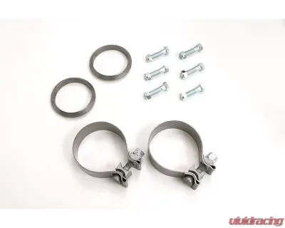B&B Exhaust Brushed Stainless Steel 3-Inch LS Coversion Side Pipes Chevrolet C2/C3 Corvette 1968-1982 - FCOR-0590