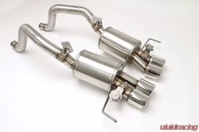B&B Exhaust Gen3 Fusion Axleback Exhaust System with Retro Kit Chevrolet Corvette C7 2014-2019 - FCOR-0663
