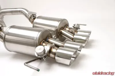 B&B Exhaust Gen3 Fusion Axleback Exhaust System with Retro Kit Chevrolet Corvette C7 2014-2019 - FCOR-0663