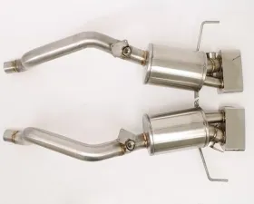 B&B Exhaust Gen3 Fusion Axleback Exhaust System with Retro Kit Chevrolet Corvette C7 Non-NPP Car 2014-2019