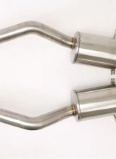 B&B Exhaust Stainless Steel Fusion Gen. 3 Axle Back Exhaust System Round Tips Chevrolet Corvette C7 Z06 14-17                                     - FCOR-0675 - Image 2