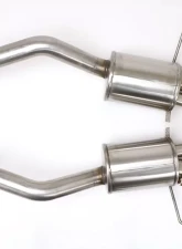 B&B Exhaust Gen 3 Fusion Axleback Exhaust System with Speedway Tips Chevrolet Corvette C7 | Corvette Grand Sport Manual 2014-2019                                     - FCOR-0677 - Image 3
