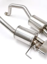 B&B Exhaust Gen 3 Fusion Axleback Exhaust System with Speedway Tips Chevrolet Corvette C7 | Corvette Grand Sport Manual 2014-2019                                     - FCOR-0677 - Image 4