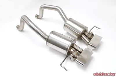 B&B Exhaust Gen 3 Fusion Axleback Exhaust System with Speedway Tips Chevrolet Corvette C7 | Corvette Grand Sport Manual 2014-2019 - FCOR-0677
