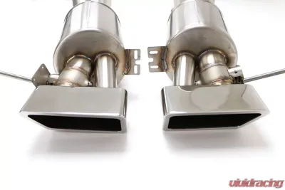 B&B Exhaust Gen 3 Fusion Axleback Exhaust System with Speedway Tips Chevrolet Corvette C7 | Corvette Grand Sport Manual 2014-2019 - FCOR-0677