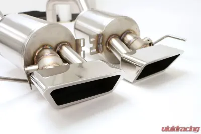 B&B Exhaust Gen 3 Fusion Axleback Exhaust System with Speedway Tips Chevrolet Corvette C7 | Corvette Grand Sport Manual 2014-2019 - FCOR-0677