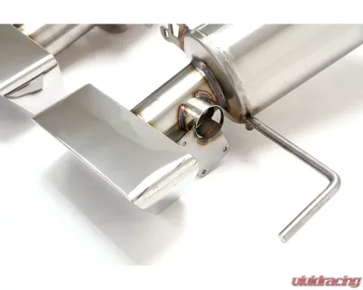 B&B Exhaust Axle Back Exhaust System with Speedway Tips Chevrolet Corvette C7 | Z06 | ZR1 2014-2019 - FCOR-0678