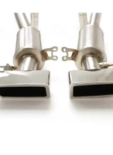 B&B Exhaust Axle Back Exhaust System with Speedway Tips Chevrolet Corvette C7 | Z06 | ZR1 2014-2019                                     - FCOR-0678 - Image 7