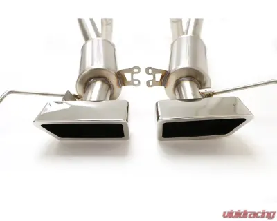 B&B Exhaust Axle Back Exhaust System with Speedway Tips Chevrolet Corvette C7 | Z06 | ZR1 2014-2019 - FCOR-0678