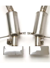 B&B Exhaust Axle Back Exhaust System with Speedway Tips Chevrolet Corvette C7 | Z06 | ZR1 2014-2019                                     - FCOR-0678 - Image 8