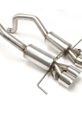 B&B Exhaust Axle Back Exhaust System with Round Tips Chevrolet Corvette C7 | Z06 | ZR1 2014-2019                                     - FCOR-0679 - Image 13