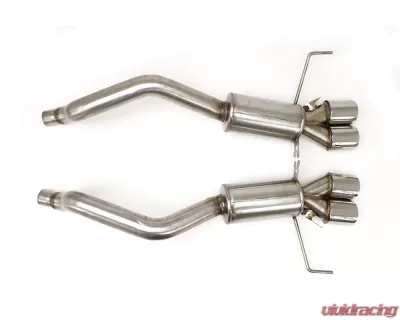 B&B Exhaust Axle Back Exhaust System with Round Tips Chevrolet Corvette C7 | Z06 | ZR1 2014-2019 - FCOR-0679