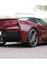 B&B Exhaust Axle Back Exhaust System with Round Tips Chevrolet Corvette C7 | Z06 | ZR1 2014-2019                                     - FCOR-0679 - Image 11