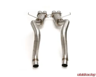 B&B Exhaust Axle Back Exhaust System with Round Tips Chevrolet Corvette C7 | Z06 | ZR1 2014-2019 - FCOR-0679