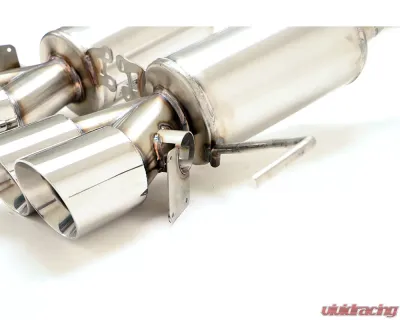 B&B Exhaust Axle Back Exhaust System with Round Tips Chevrolet Corvette C7 | Z06 | ZR1 2014-2019 - FCOR-0679