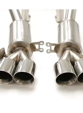 B&B Exhaust Axle Back Exhaust System with Round Tips Chevrolet Corvette C7 | Z06 | ZR1 2014-2019                                     - FCOR-0679 - Image 7