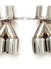 B&B Exhaust Axle Back Exhaust System with Round Tips Chevrolet Corvette C7 | Z06 | ZR1 2014-2019                                     - FCOR-0679 - Image 8