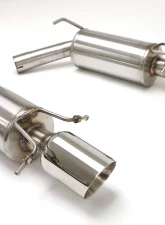 B&B Exhaust Gen2 Rear Section Mufflers with 2 1/2-Inch Round Tips Cadillac CTS-V 2009-2014                                     - FDOM-0322 - Image 3