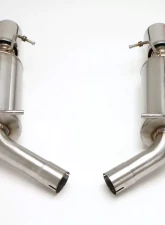 B&B Exhaust Gen2 Rear Section Mufflers with 2 1/2-Inch Round Tips Cadillac CTS-V 2009-2014                                     - FDOM-0322 - Image 4