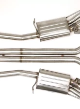 B&B Exhaust Fusion Exhaust System with Round Tips Cadillac CTS-V 2016-2019                                     - FDOM-0330 - Image 5