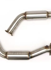 B&B Exhaust Front Pipes For Stock Manifold Cadillac CTS-V 2016-2019                                     - FDOM-0337 - Image 4
