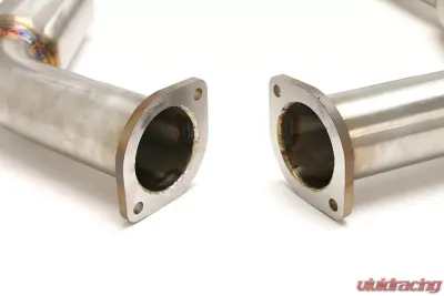 B&B Exhaust Front Pipes For Stock Manifold Cadillac CTS-V 2016-2019 - FDOM-0337