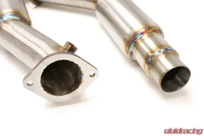 B&B Exhaust Front Pipes For Stock Manifold Cadillac CTS-V 2016-2019 - FDOM-0337