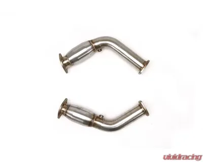 B&B Exhaust Front Pipes with Cats Cadillac CTS-V 2016-2019 - FDOM-0338
