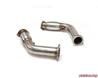 B&B Exhaust Front Pipes with Cats Cadillac CTS-V 2016-2019 - FDOM-0338