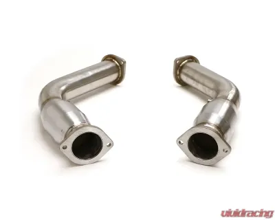 B&B Exhaust Front Pipes with Cats Cadillac CTS-V 2016-2019 - FDOM-0338