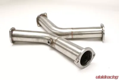 B&B Exhaust Race Front Pipes for BBE Headers Only Cadillac CTS-V 2016-2019 - FDOM-0339