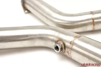 B&B Exhaust Race Front Pipes for BBE Headers Only Cadillac CTS-V 2016-2019 - FDOM-0339