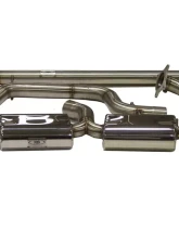 B&B Exhaust Catback Stealth Exhaust System w/3.5-Inch Single Round Tips Volkswagen Jetta GLI 2011-2016                                     - FPIM-0226 - Image 4