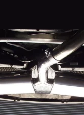 B&B Exhaust Catback Stealth Exhaust System w/3.5-Inch Single Round Tips Volkswagen Jetta GLI 2011-2016                                     - FPIM-0226 - Image 3