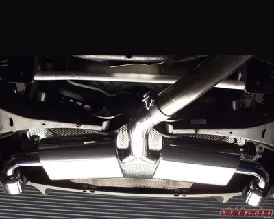 B&B Exhaust Catback Stealth Exhaust System w/3.5-Inch Single Round Tips Volkswagen Jetta GLI 2011-2016 - FPIM-0226