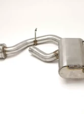 B&B Exhaust Catback Exhaust System w/Round Tips Volkswagen Golf R32 2008-2009                                     - FPIM-0286 - Image 2