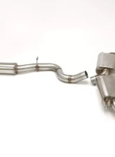 B&B Exhaust Catback Exhaust System w/Round Tips Volkswagen Golf R MK7 2015-2016                                     - FPIM-0378 - Image 4