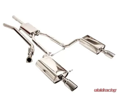 B&B Exhaust Catback Exhaust System Audi A4 Fwd 2.0T Tiptronic 2005-2008 - FPIM-0502