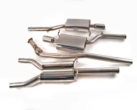 B&B Exhaust Catback Exhaust System Audi A4 Quattro 2.0T Tiptronic 2005-2008