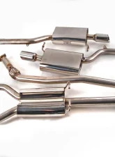 B&B Exhaust Catback Exhaust System Audi A4 Quattro 2.0T Tiptronic 2005-2008                                     - FPIM-0504 - Image 6