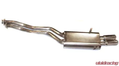 B&B Exhaust Axle Back Muffler BMW E36 M3 1995-1999 - FBMW-1200